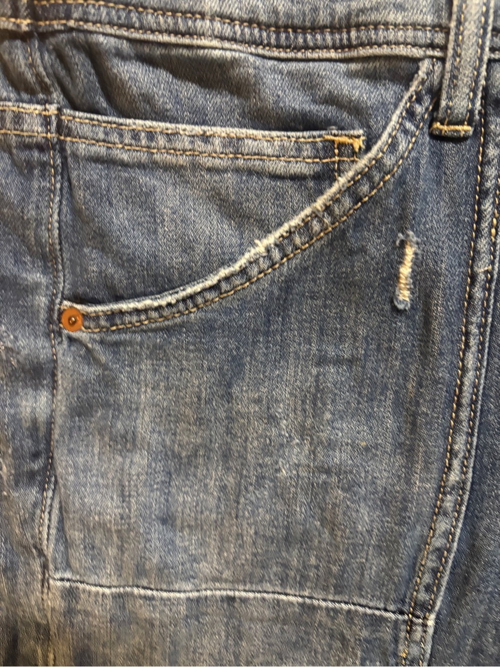 Pilcro Anthropologie Blue Denim Painter Overalls - Picture 5 of 13